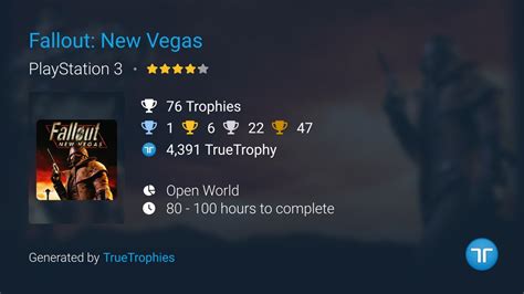 fallout new vegas trophies